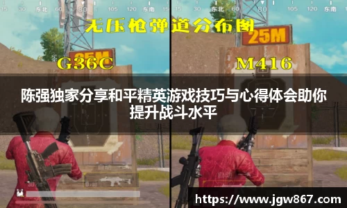 陈强独家分享和平精英游戏技巧与心得体会助你提升战斗水平